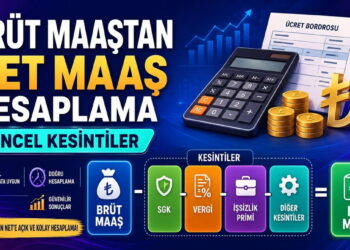 Brüt Maaştan Net Maaş Hesaplama: 2026 Güncel Kesintiler
