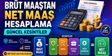 Brüt Maaştan Net Maaş Hesaplama: 2026 Güncel Kesintiler