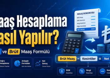 Maaş Hesaplama Nasıl Yapılır? Net ve Brüt Maaş Formülü
