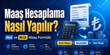 Maaş Hesaplama Nasıl Yapılır? Net ve Brüt Maaş Formülü