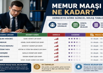 Memur Maaşı Ne Kadar? Dereceye Göre Güncel Maaş Tablosu