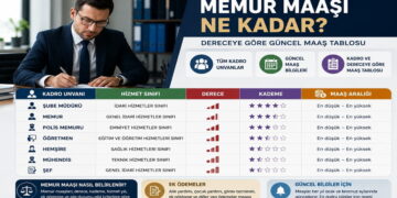 Memur Maaşı Ne Kadar? Dereceye Göre Güncel Maaş Tablosu